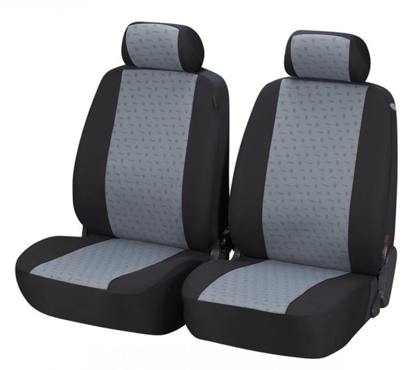 Seat Cordoba, coprisedili, sedile anteriore, nero, grigio,