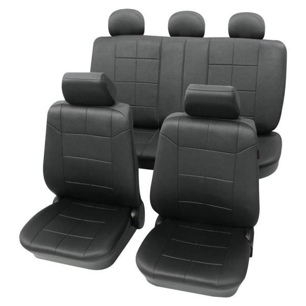 Seat IbizaCoprisedili per auto, pelle effetto trapuntato, set completo,