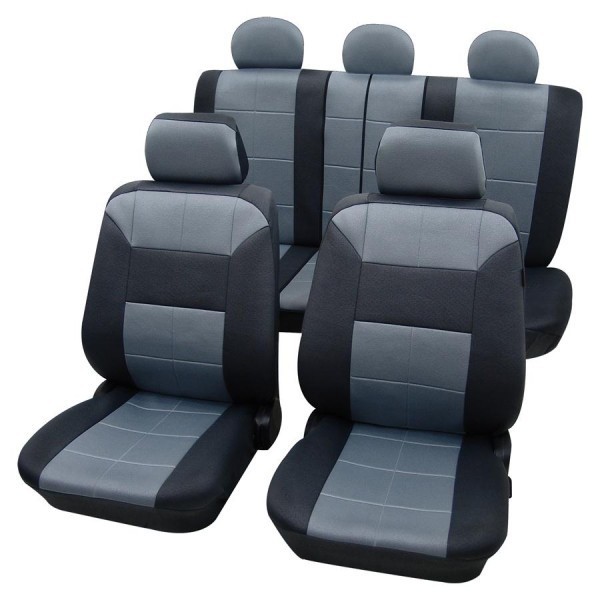 Seat ToledoCoprisedili per auto, pelle effetto trapuntato, set completo,